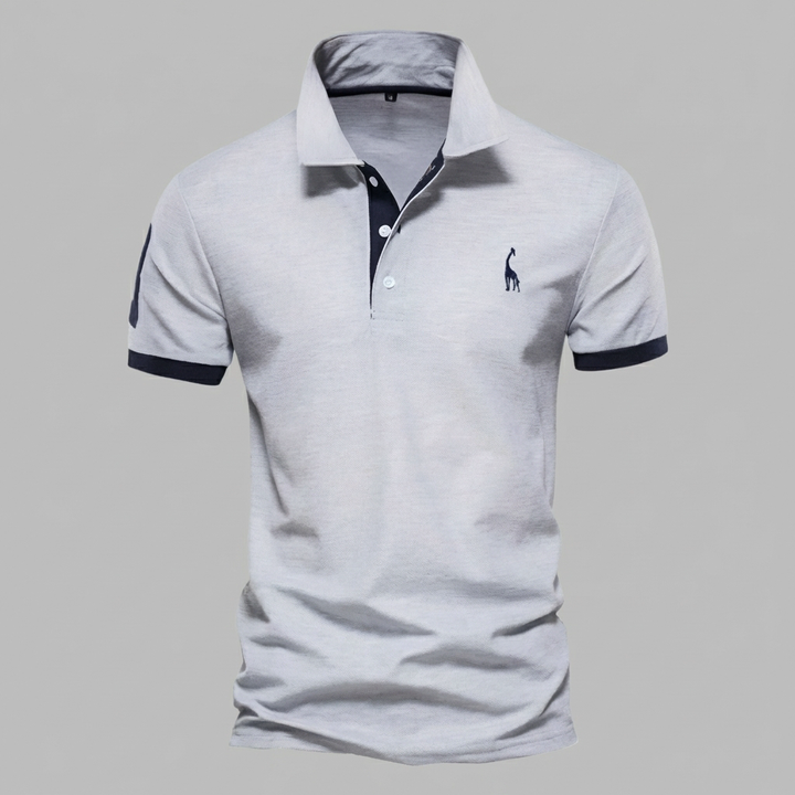 Mans Elegant Polo Skjorta för Män