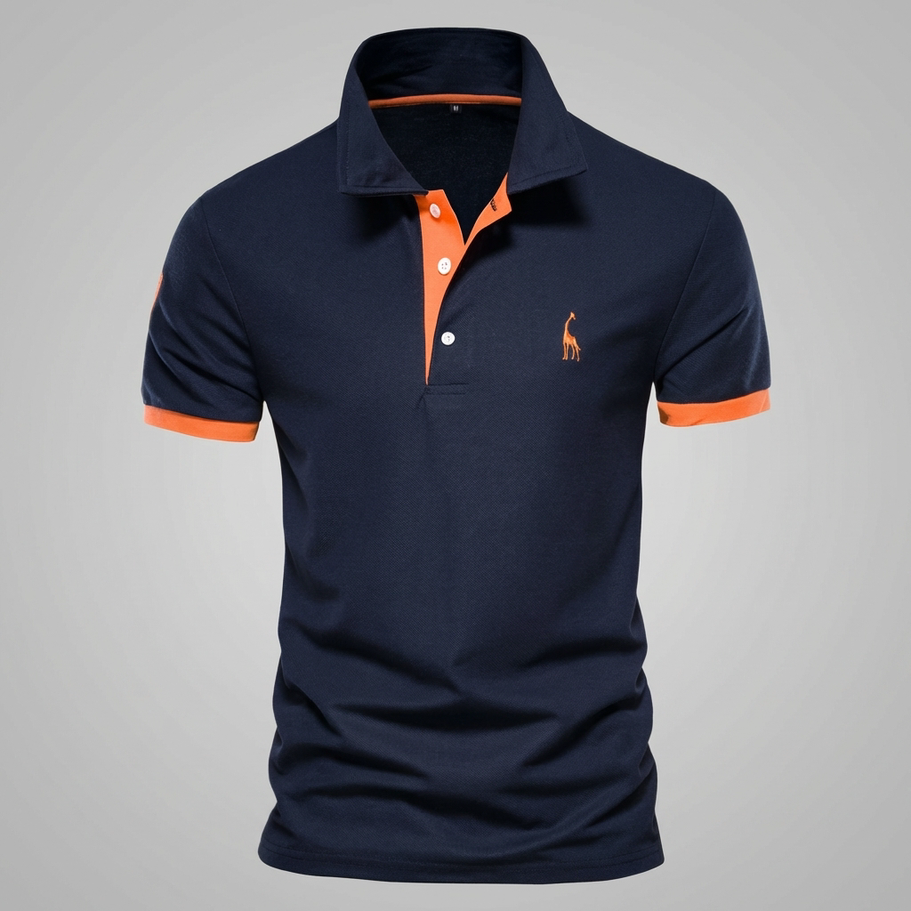 Mans Elegant Polo Skjorta för Män