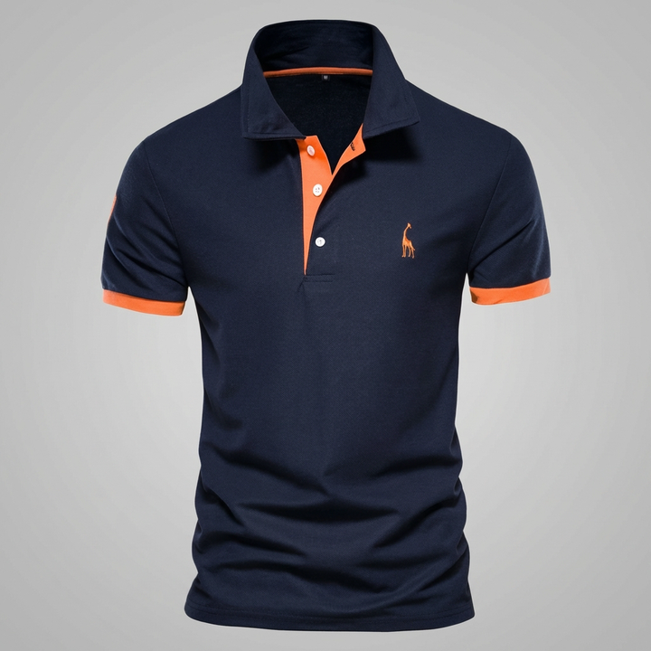Mans Elegant Polo Skjorta för Män