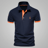 Mans Elegant Polo Skjorta för Män