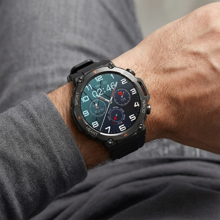 44mm Sport Smartwatch Med Amoled Display