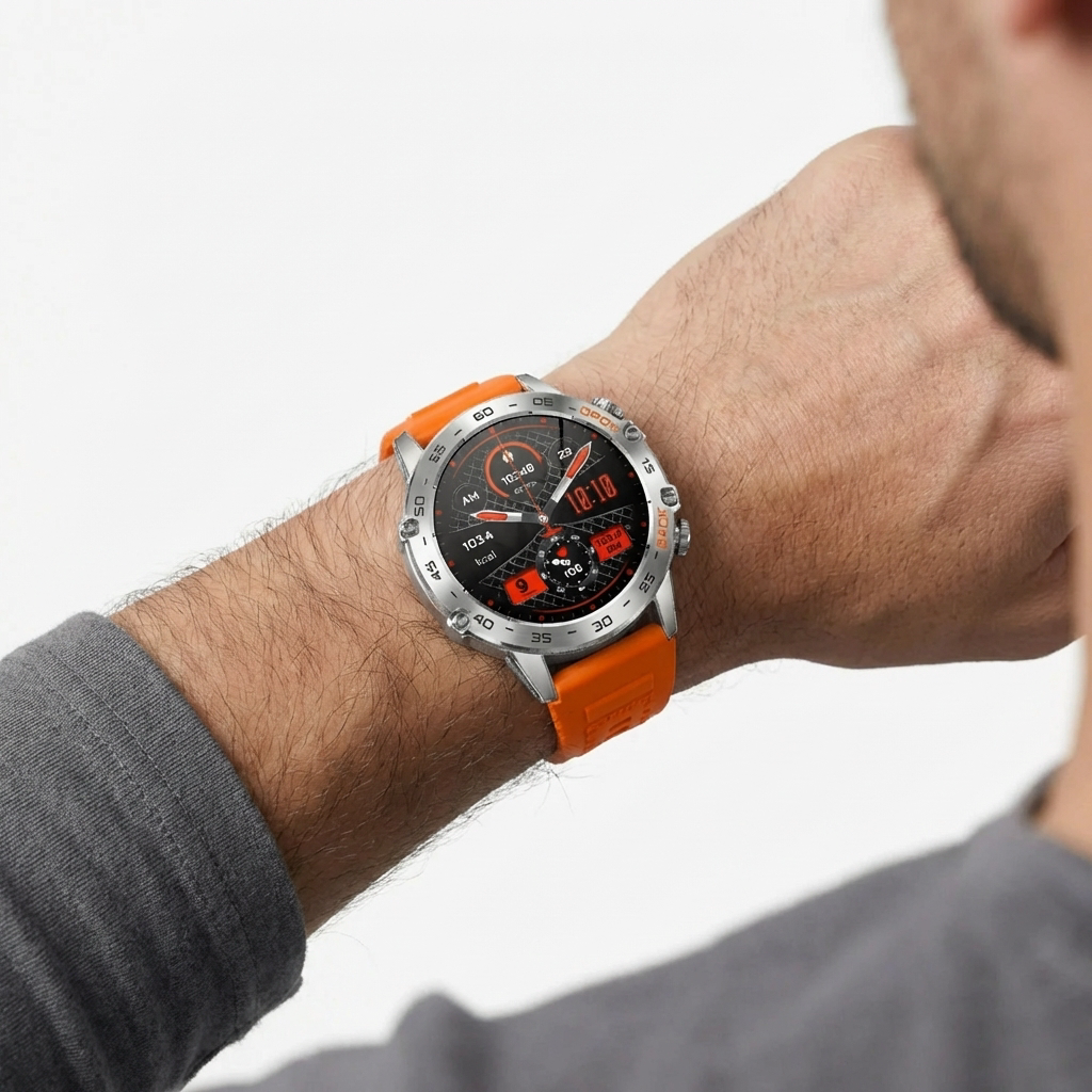 44mm Sport Smartwatch Med Amoled Display