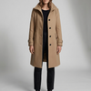 Clarisca - Halvpassad Trench Coat till Midjan