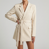 Belted Blazer för Kvinnor