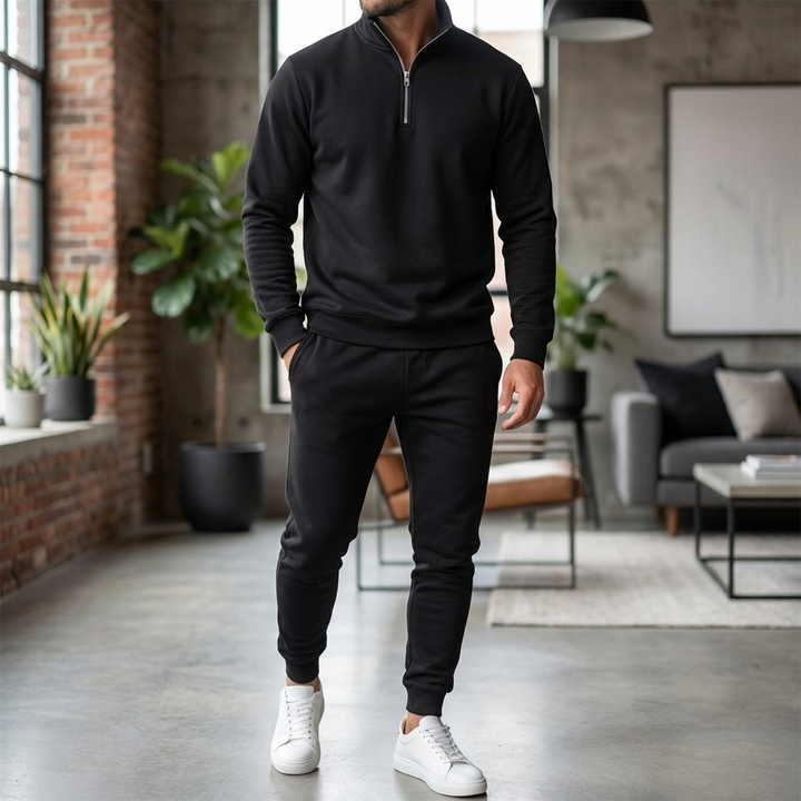 Slim-Fit Joggingdräkt för Män