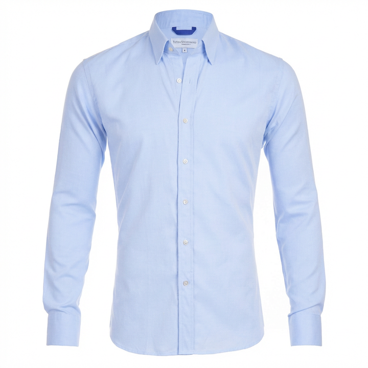 Slim Fit Långärmad för Män