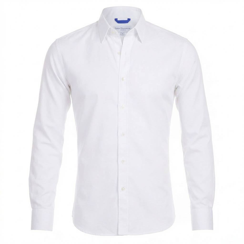 Slim Fit Långärmad för Män