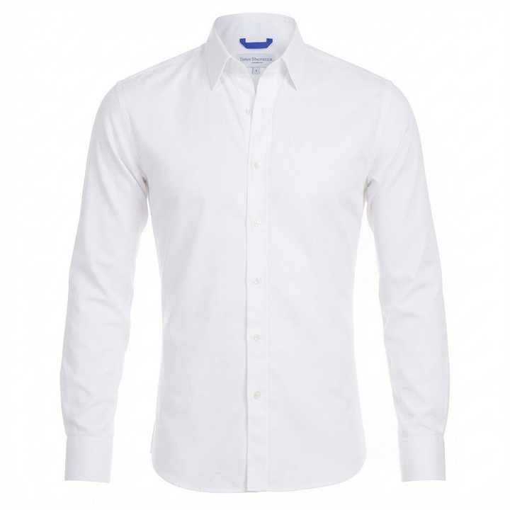 Slim Fit Långärmad för Män
