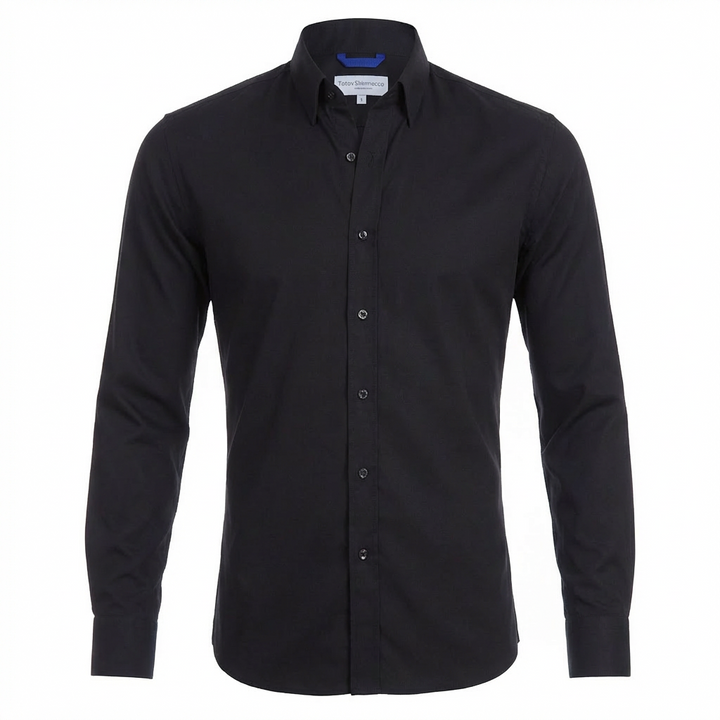 Slim Fit Långärmad för Män
