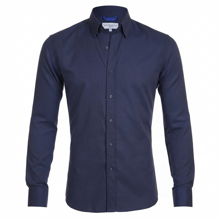 Slim Fit Långärmad för Män