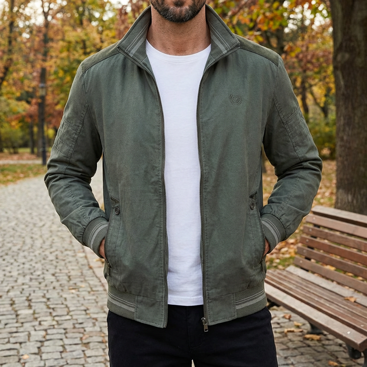 Lätt och Ansträngningslös Stiljacka för Män