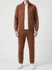 Full Zip Träningsdräkt Set Med Joggers