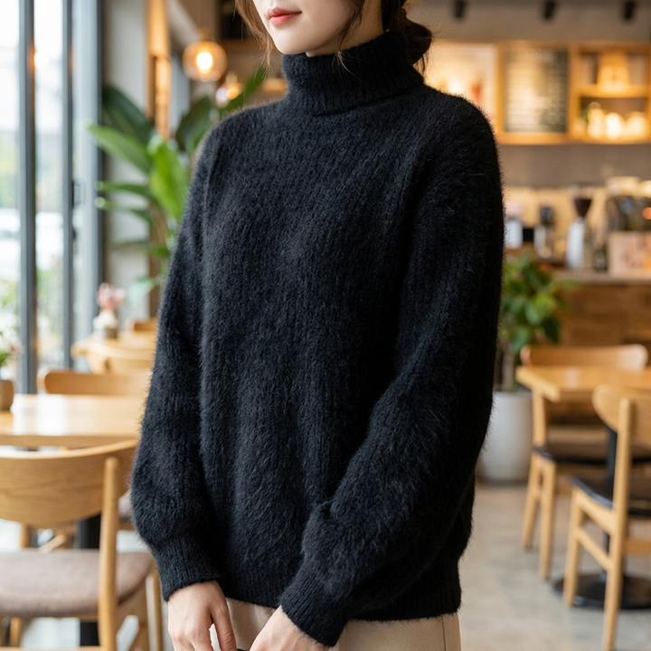 Mohair Turtleneck Tröja