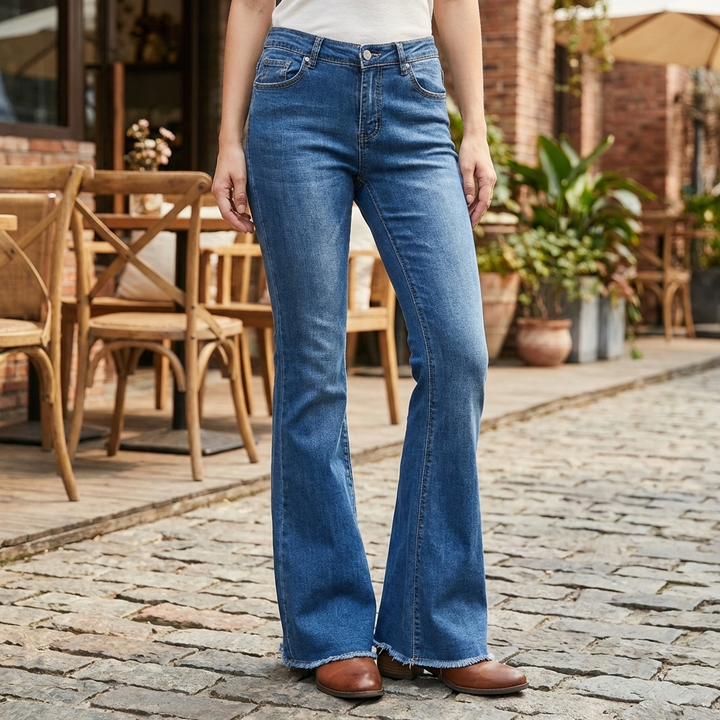Flex Bootcut Jeans för kvinnor