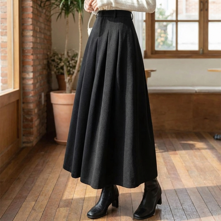 Tidlös Elegant Kjol för Kvinnor