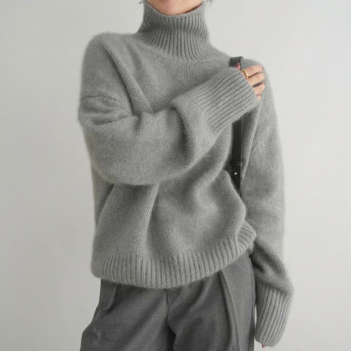 Turtleneck Sweater för Kvinnor