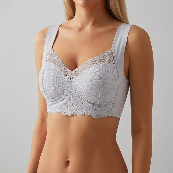 Bekväm Stödjande Push-Up BH för Kvinnor