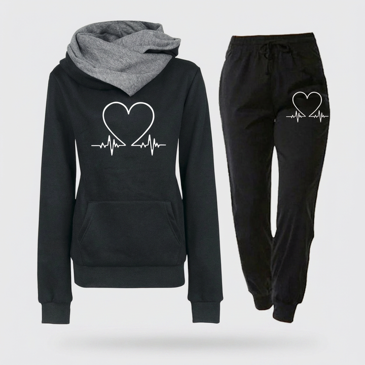 Kvinnors Tvådelat Jogging Set