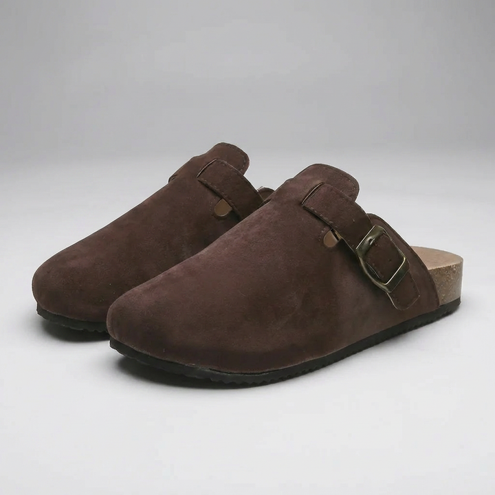 Slip-On Stängd Tå Klack Sandaler för Män