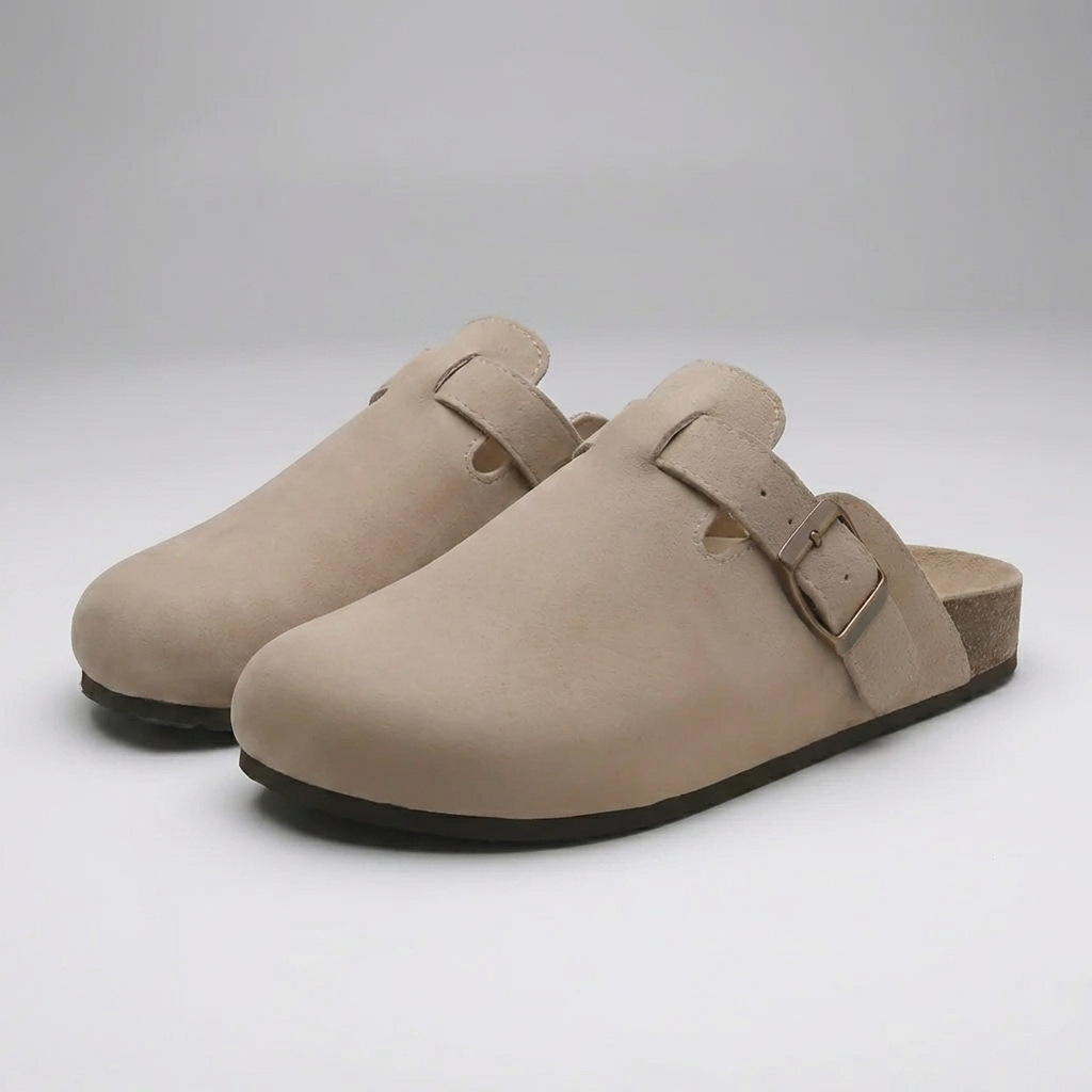 Slip-On Stängd Tå Klack Sandaler för Män