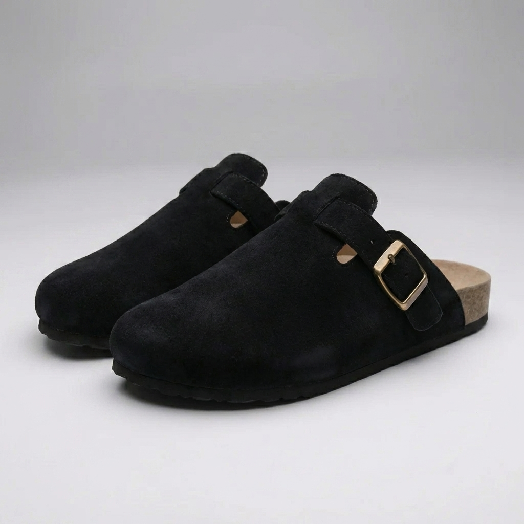 Slip-On Stängd Tå Klack Sandaler för Män