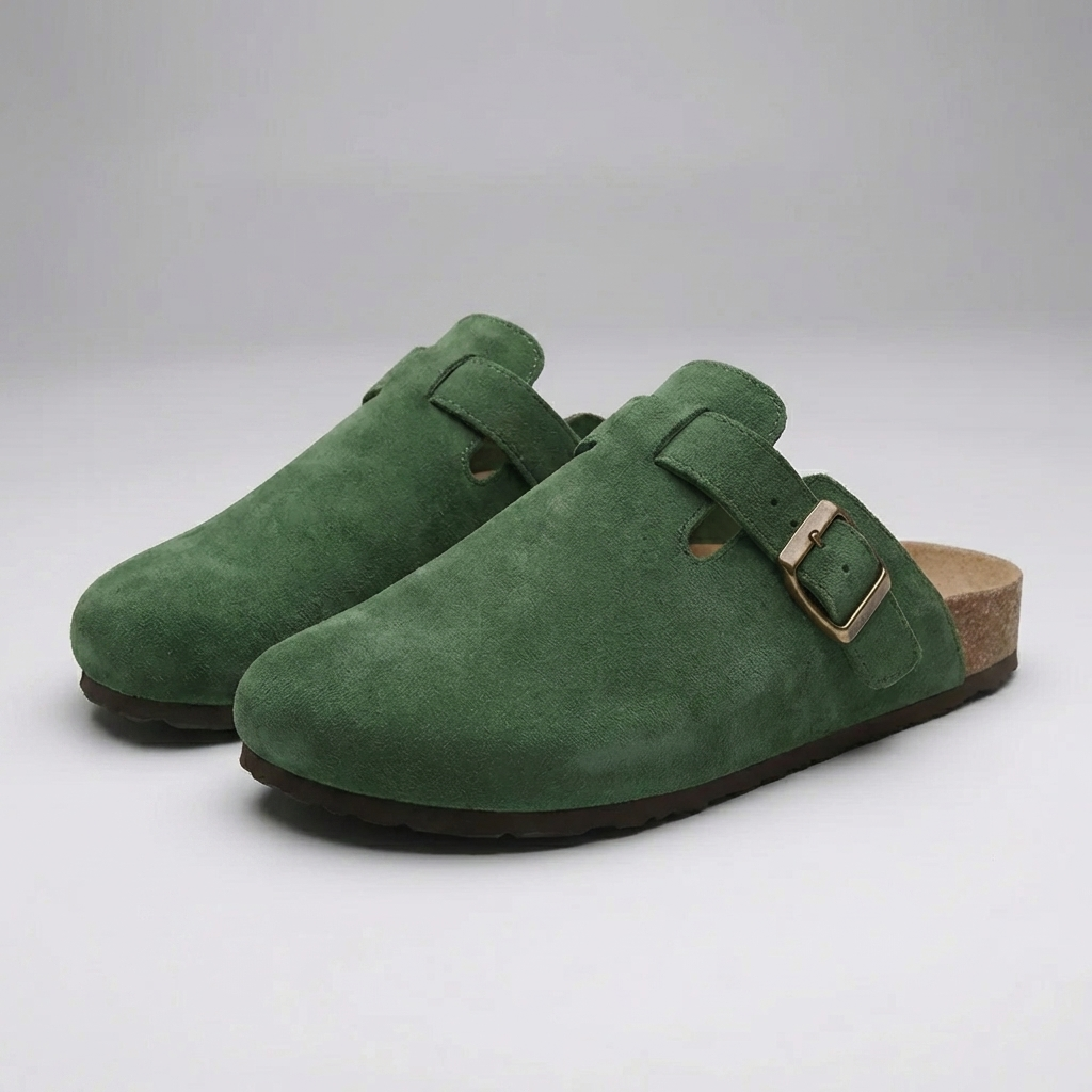 Slip-On Stängd Tå Klack Sandaler för Män