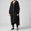 Oversized Kvinnors Kappa med Huva och Dragkedja