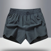 Snabbtorkande herr löpshorts med dragkedja