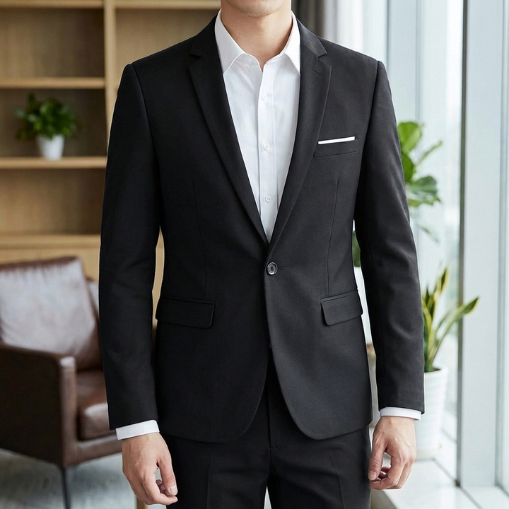 Slim Fit Business Blazer för Män