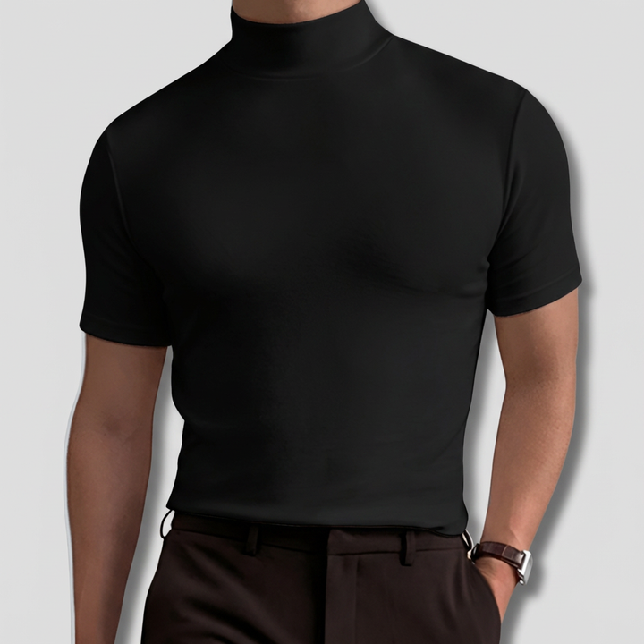 Andningsbar Herr Turtleneck Skjorta