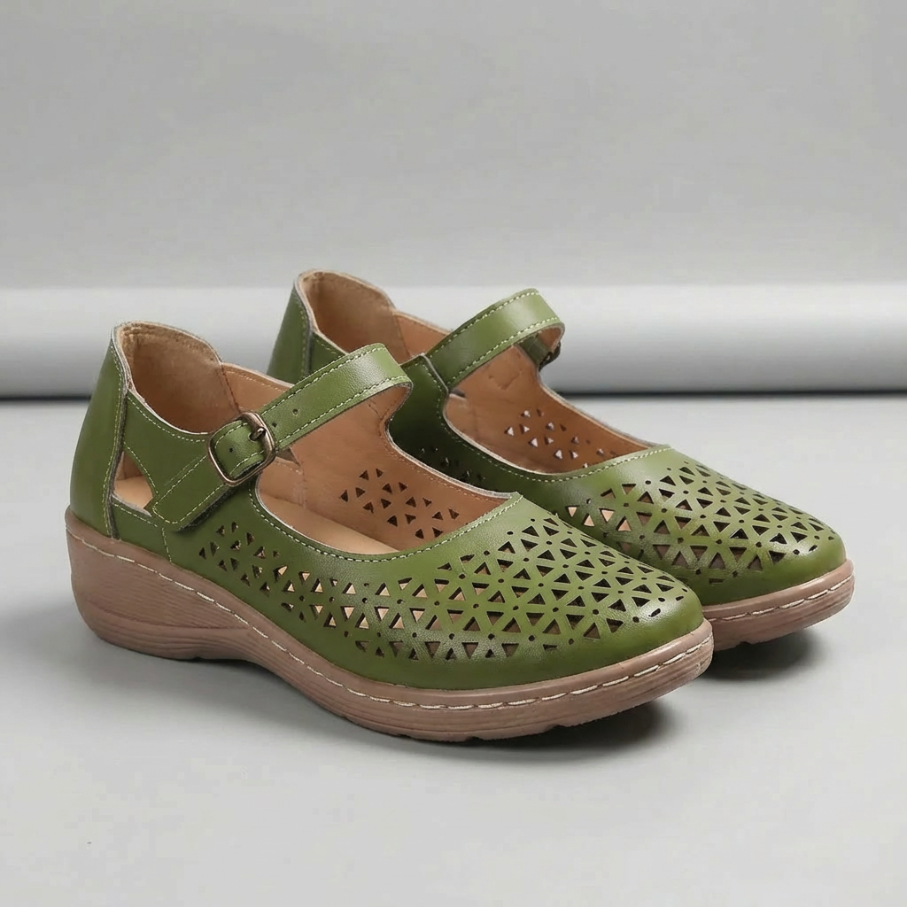 Slip-On Wedge Sandal För Kvinnor