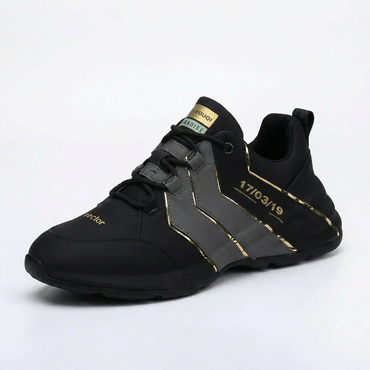 Låg-top Snörning Atletisk Sneaker för Män