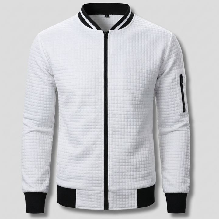 Bekväm och Varm Mäns Zip-Up Tröja