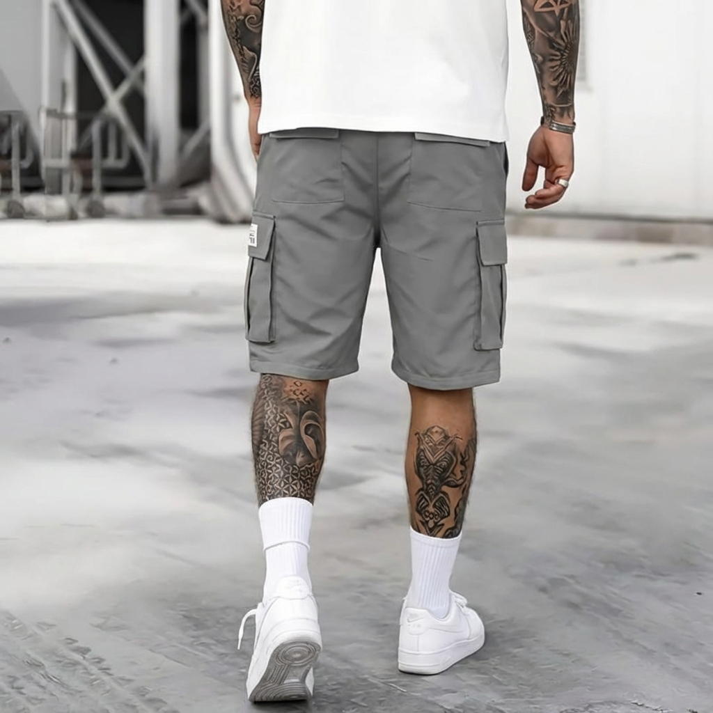 Loose-Fit - Cargo Shorts för Män
