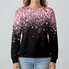 Stilig Snöflinga Hoodie för Kvinnor