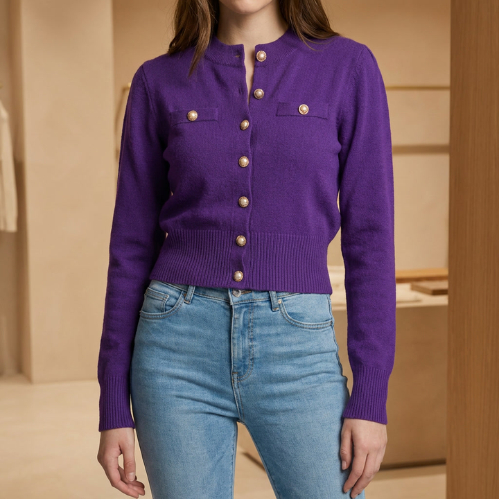Elegant Kvinnors Cardigan för Sommar
