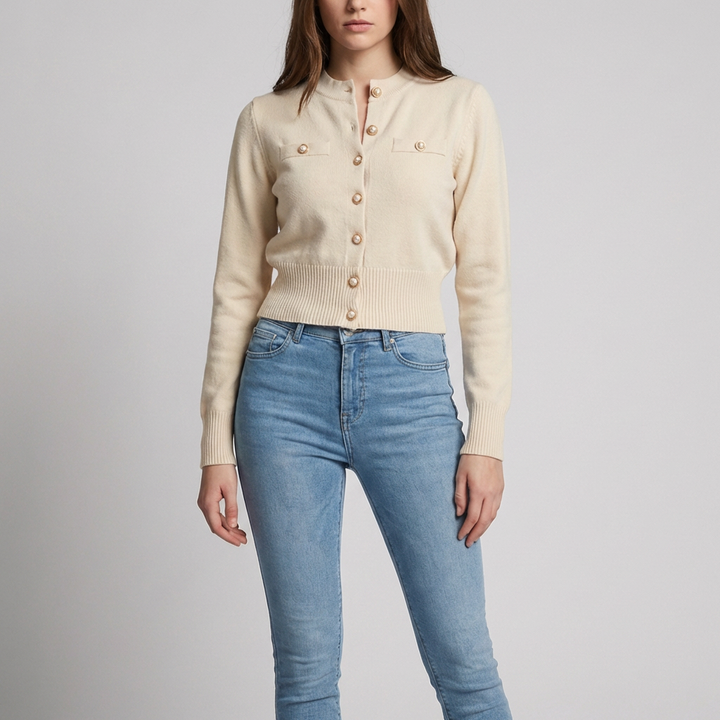 Elegant Kvinnors Cardigan för Sommar