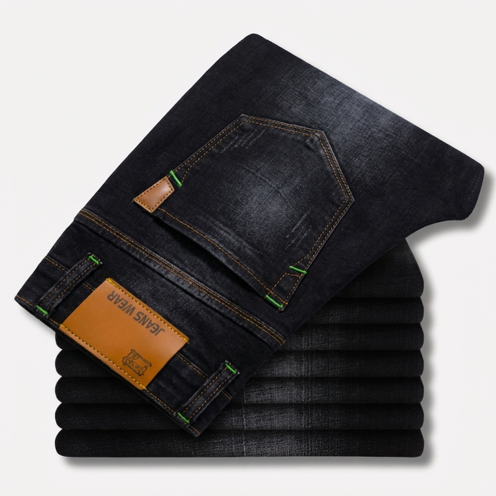 Herrens Raka Ben Jeans - Hållbart Denim