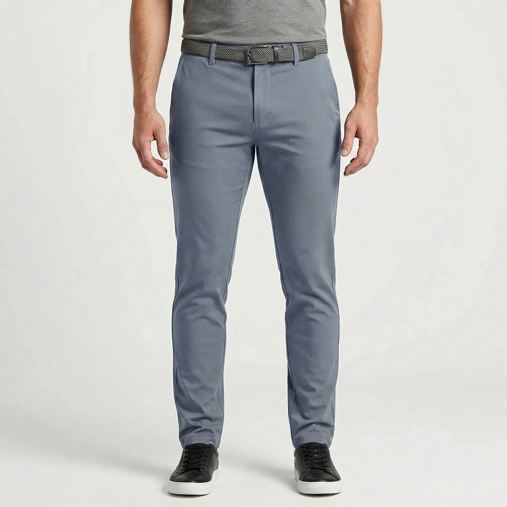 Slim Fit Chino Byxor för Män