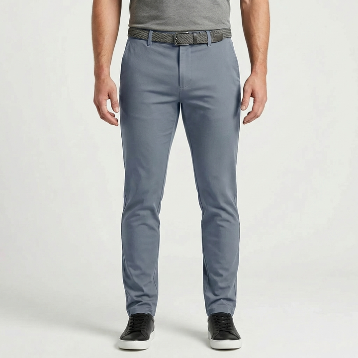 Slim Fit Chino Byxor för Män