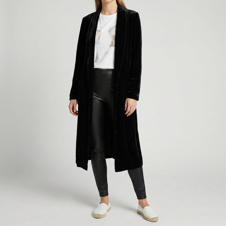 Lång Duster Cardigan för Kvinnor