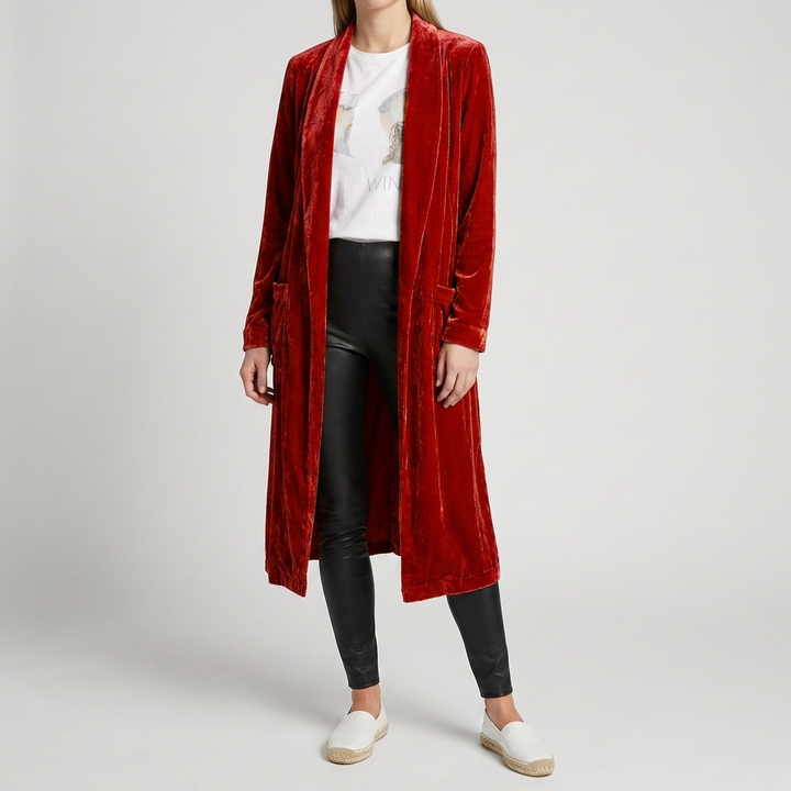 Lång Duster Cardigan för Kvinnor