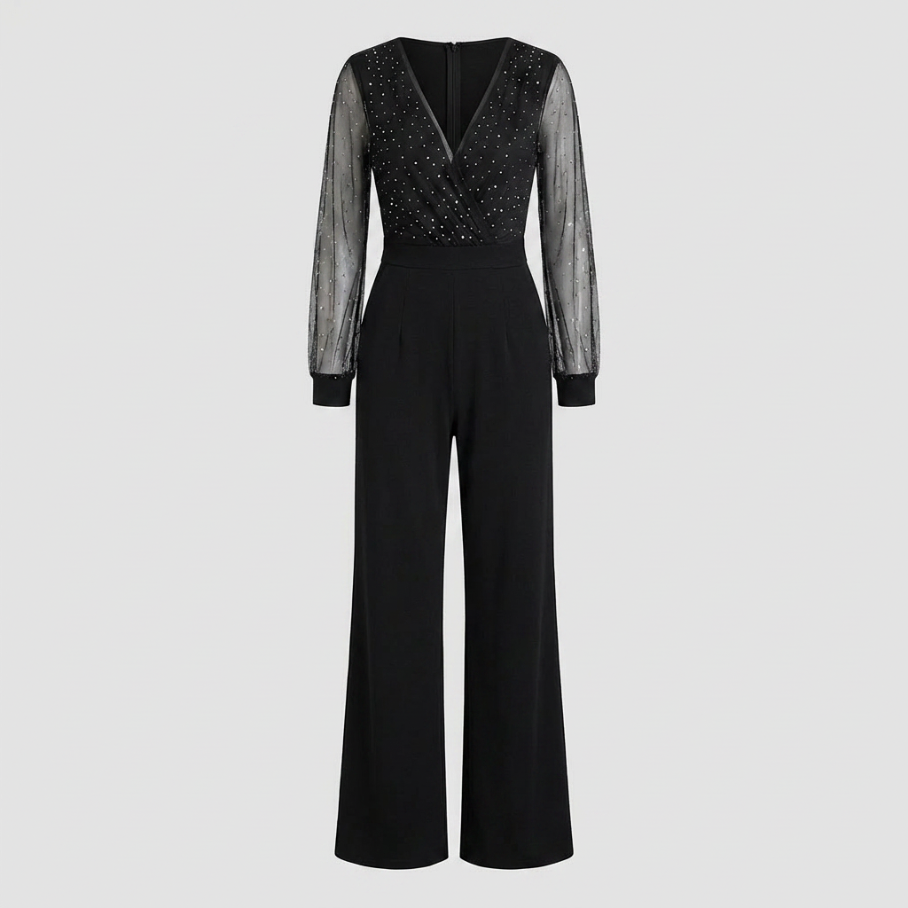 Avslappnad Fritids Jumpsuit för Kvinnor