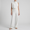 Kvinnors eleganta ärmlösa jumpsuit