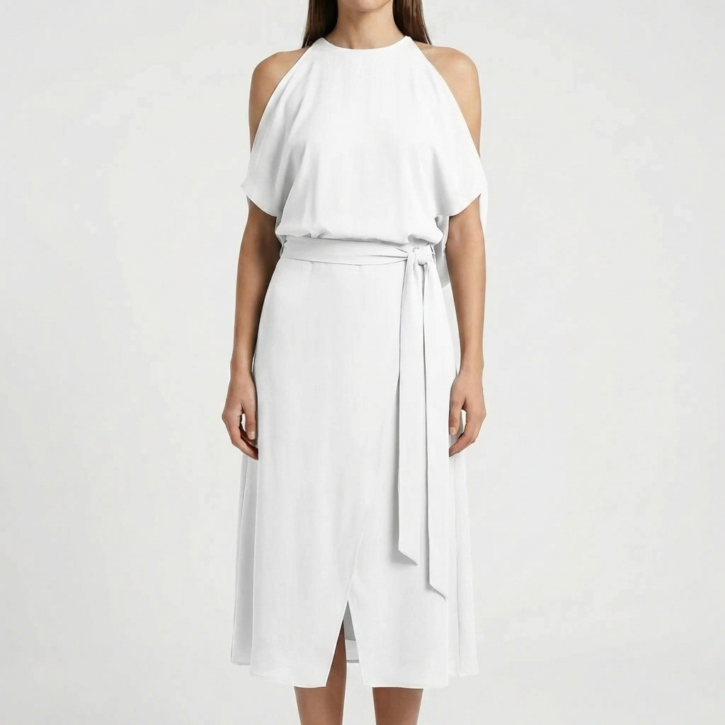 Kall-axel Halter Top Asymmetrisk Set