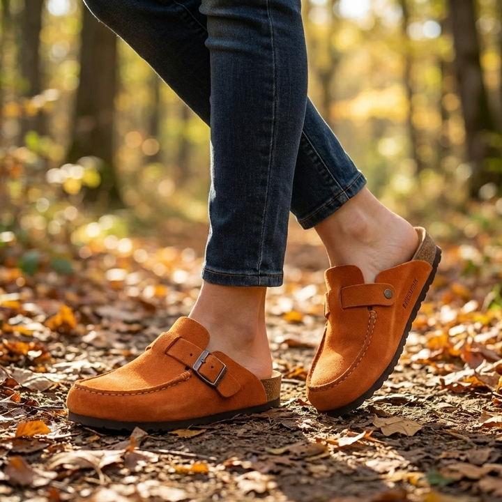 Retro Slip-On Flat Loafer