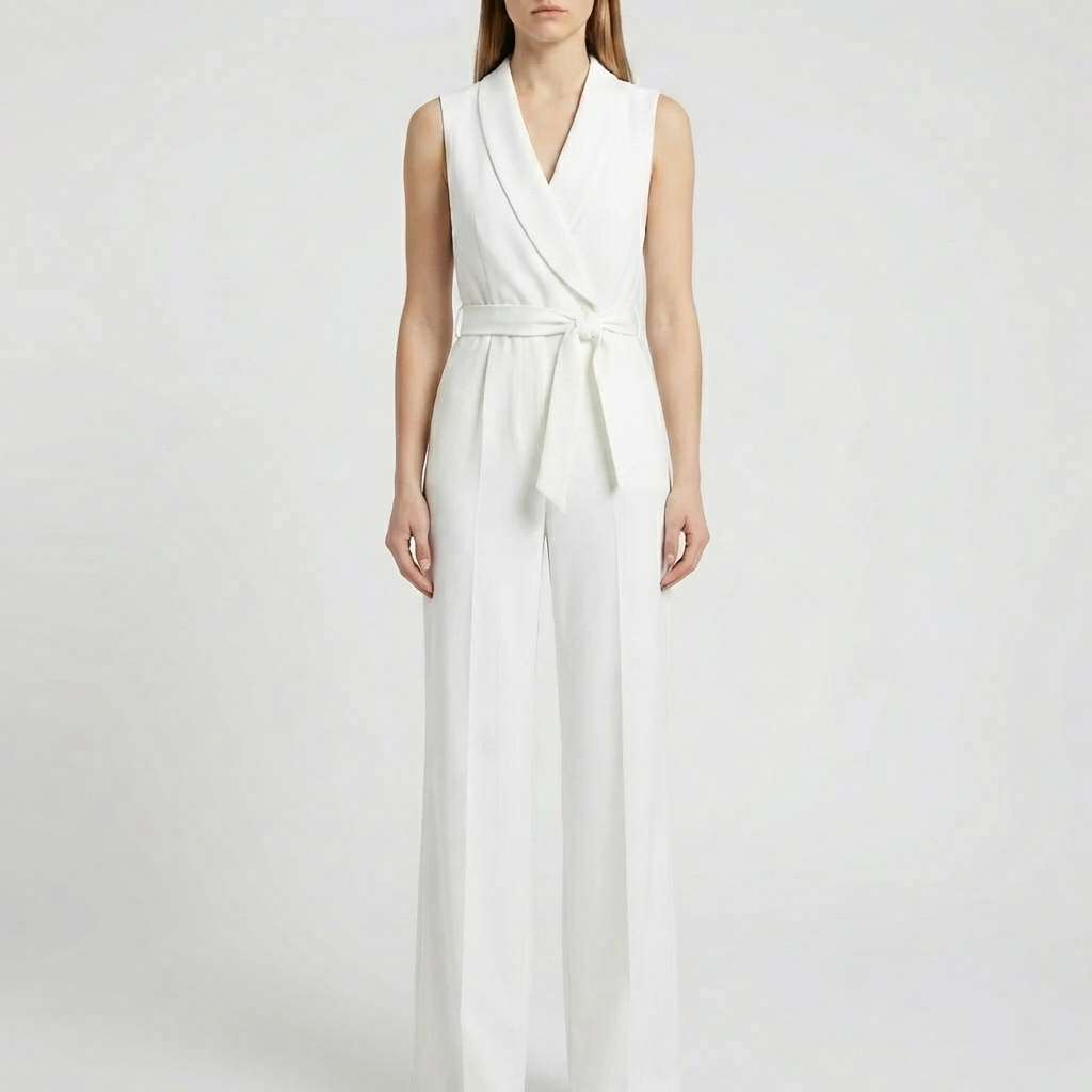 Ärmlös Bredbenad Invikts Jumpsuit