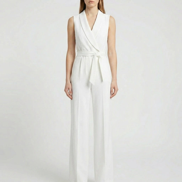 Ärmlös Bredbenad Invikts Jumpsuit
