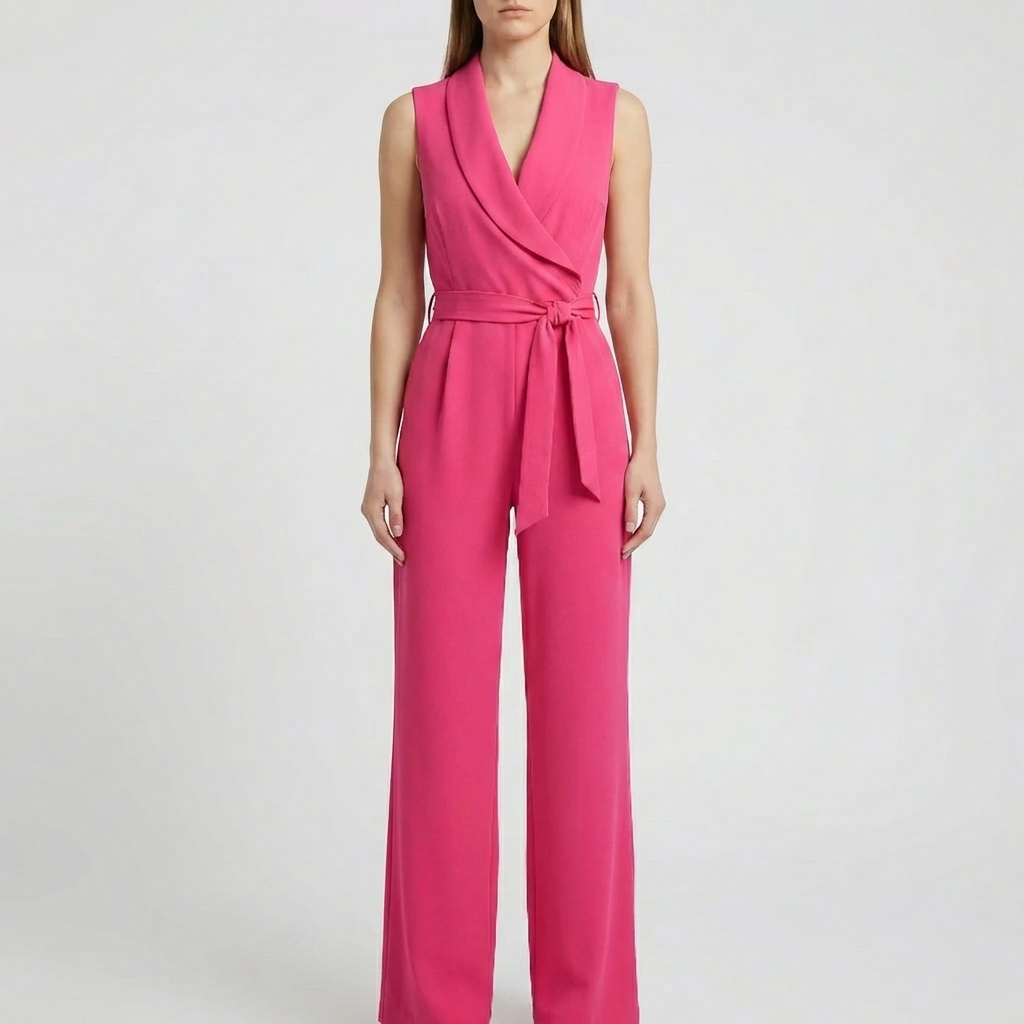 Ärmlös Bredbenad Invikts Jumpsuit