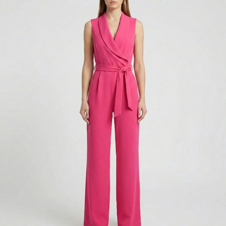 Ärmlös Bredbenad Invikts Jumpsuit